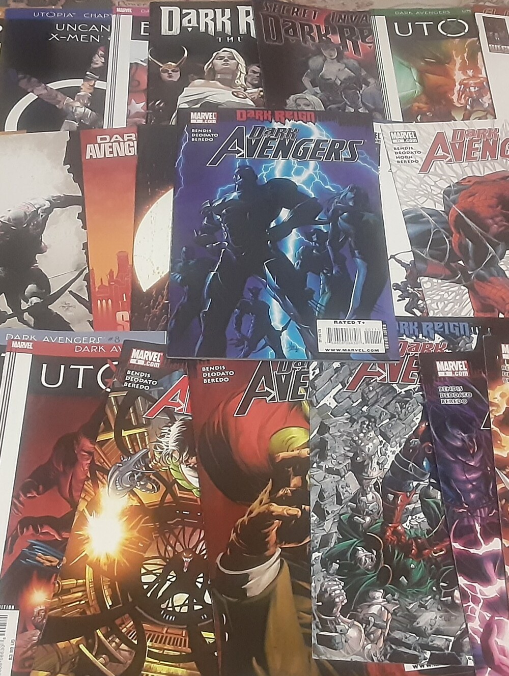 Dark Avengers complete collection 1-16 with Uncanny X-Men Utopia comic Lot